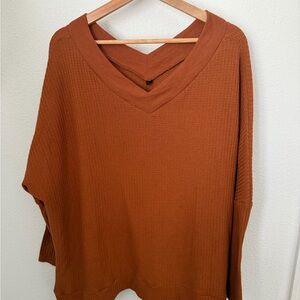 Women's Rust Sweater